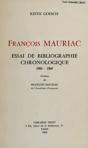 François Mauriac