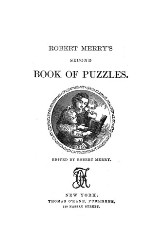 Merry's rhymes and puzzles