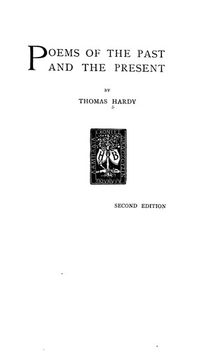 Poems of the past and the present