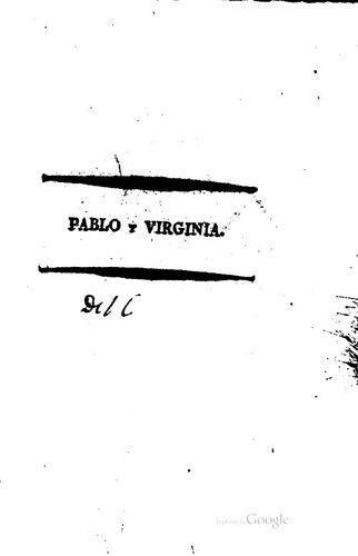 Pablo y Virginia