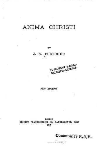 Anima Christi