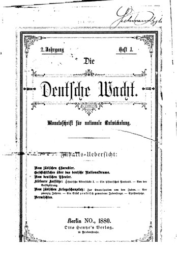 Die deutsche Wacht