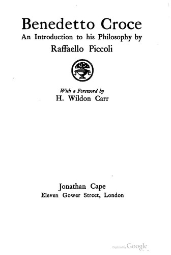 Benedetto Croce