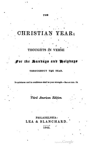 The Christian year