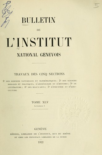 Bulletin