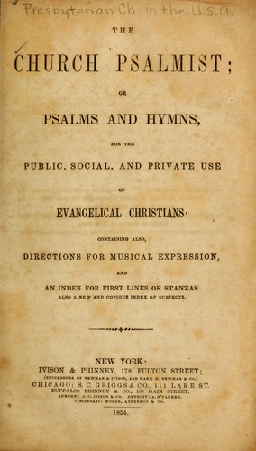Church psalmist