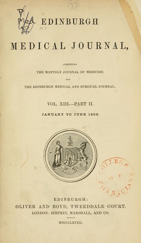 Edinburgh medical journal