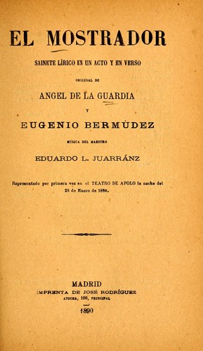 El mostrador